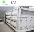 6 Long Tubes Skid Container Semi Trailer for Sale